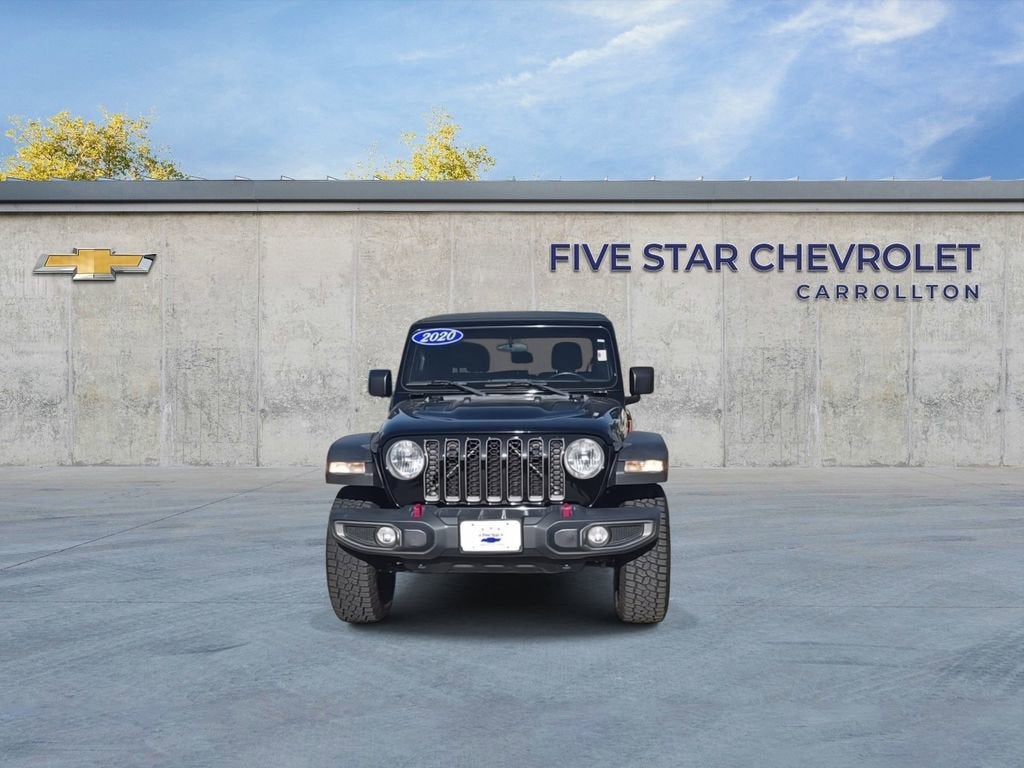 2020 Jeep Gladiator — rear three-quarter view