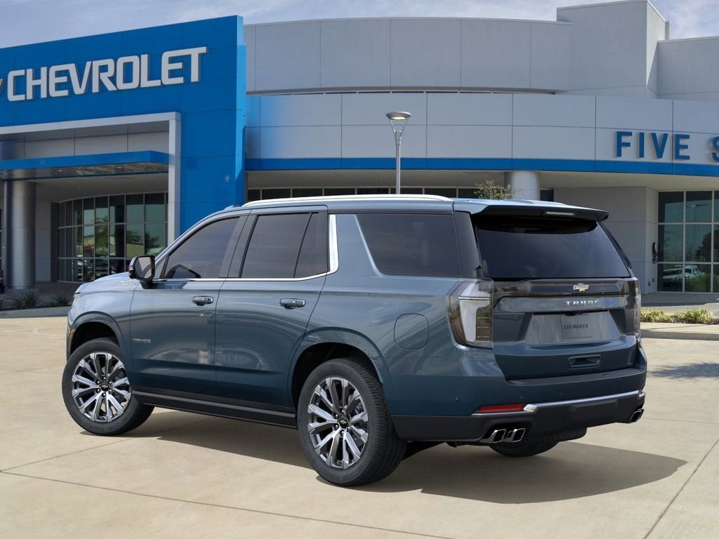 2026 Chevrolet Tahoe — rear three-quarter view