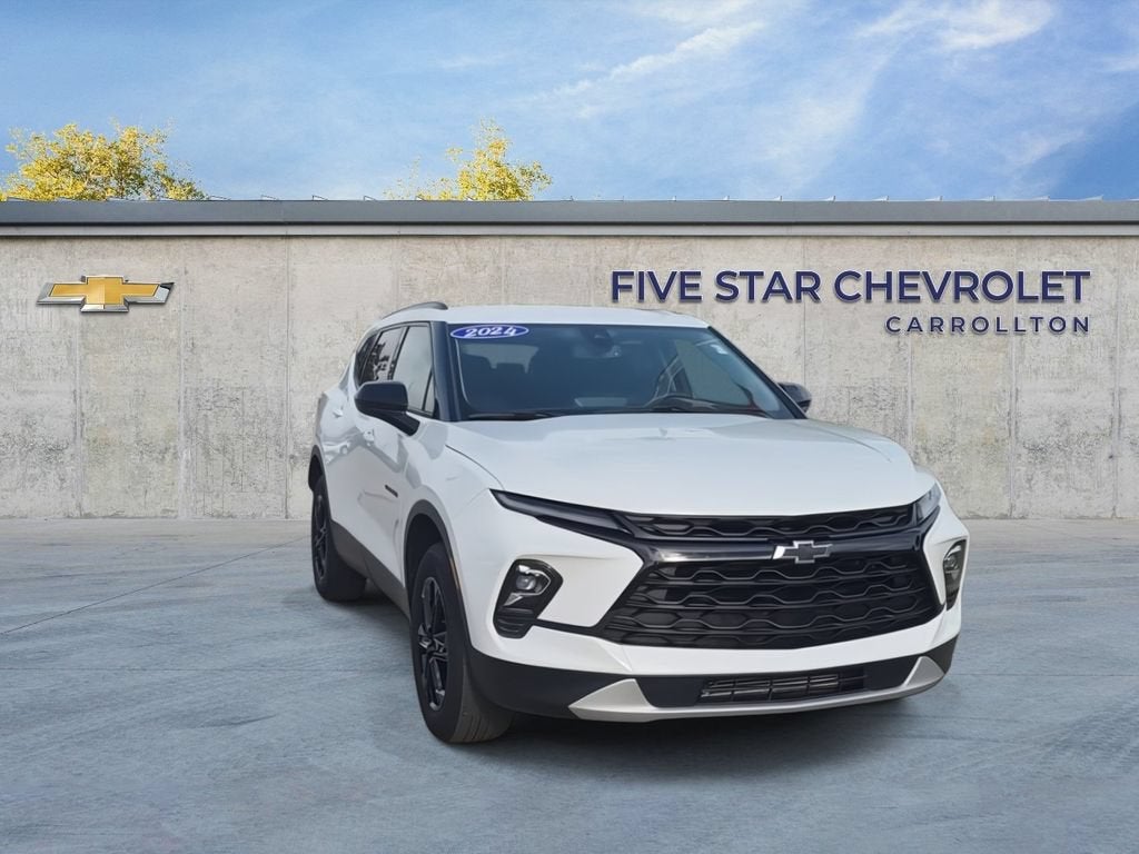 2024 Chevrolet Blazer — rear three-quarter view