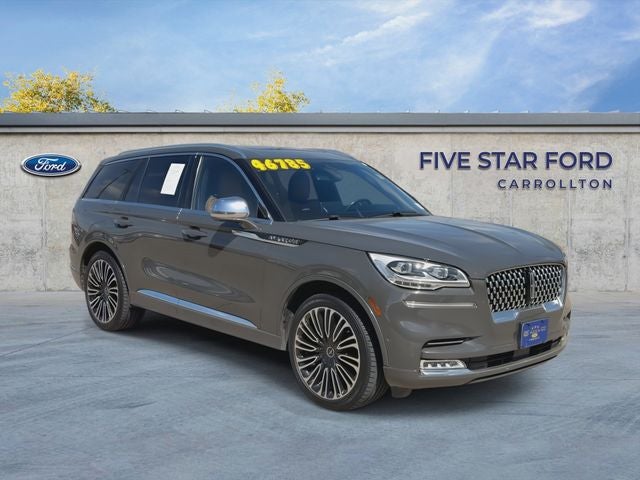 2022 Lincoln Aviator — side profile view