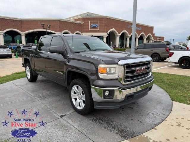 2014 GMC Sierra 1500 SLE in Iridium Metallic — front three-quarter view