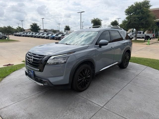 2023 Nissan Pathfinder — rear three-quarter view